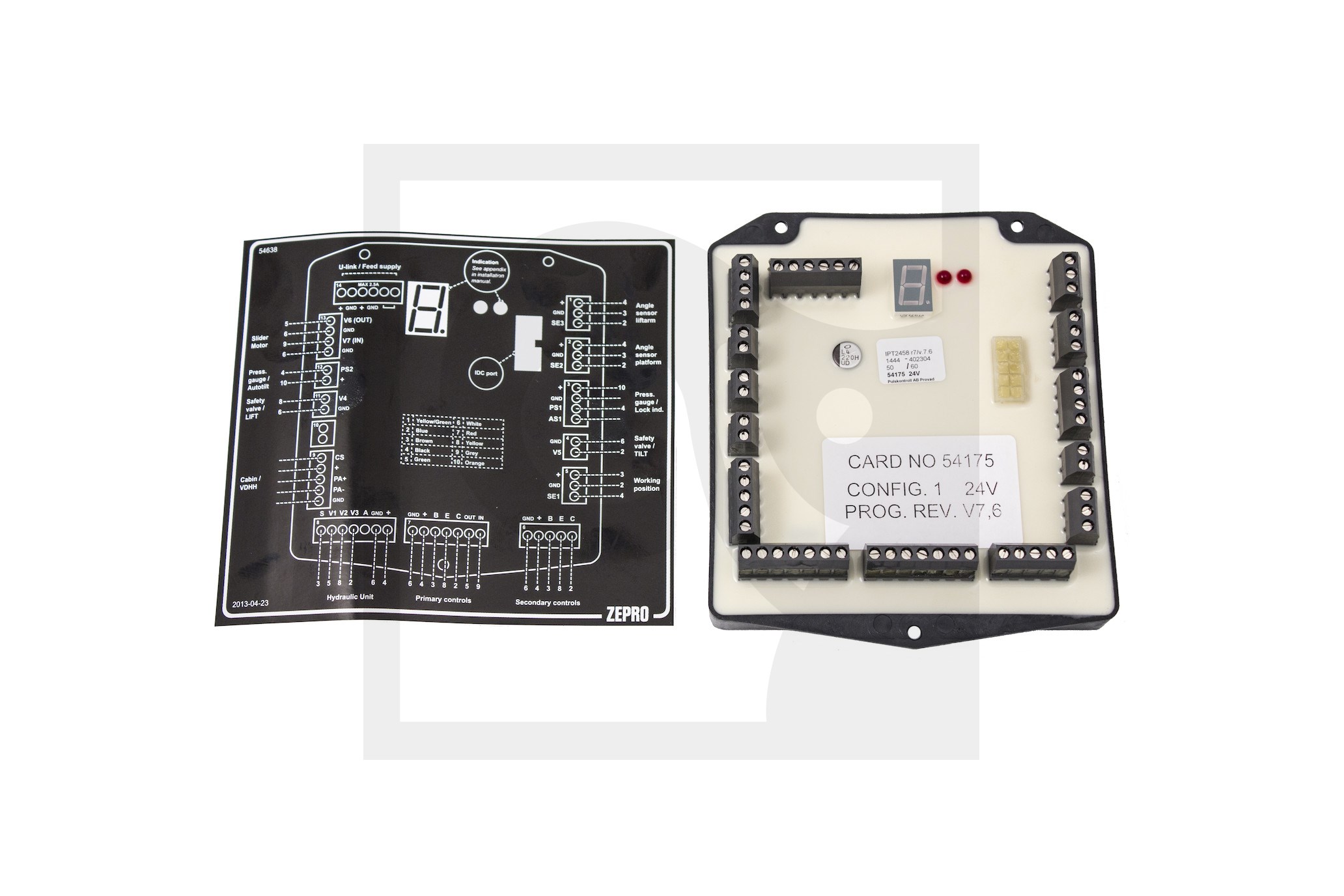 Circuit card config. 1 54175TL - Printed circuit cards/boards 