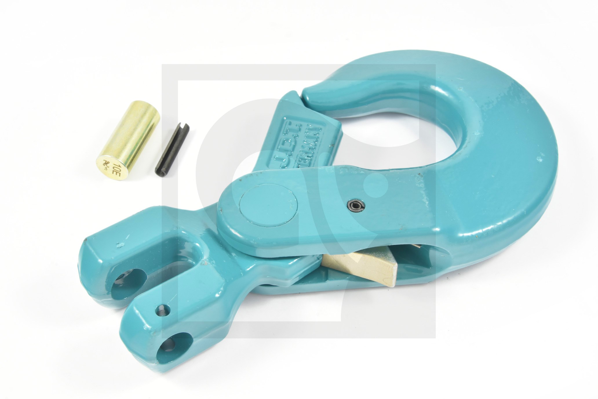 304 Edelstahl Drehöse Mit Sicherheitshaken 1/4 Zoll - Hebehaken 350kg Traglast (rostfrei)